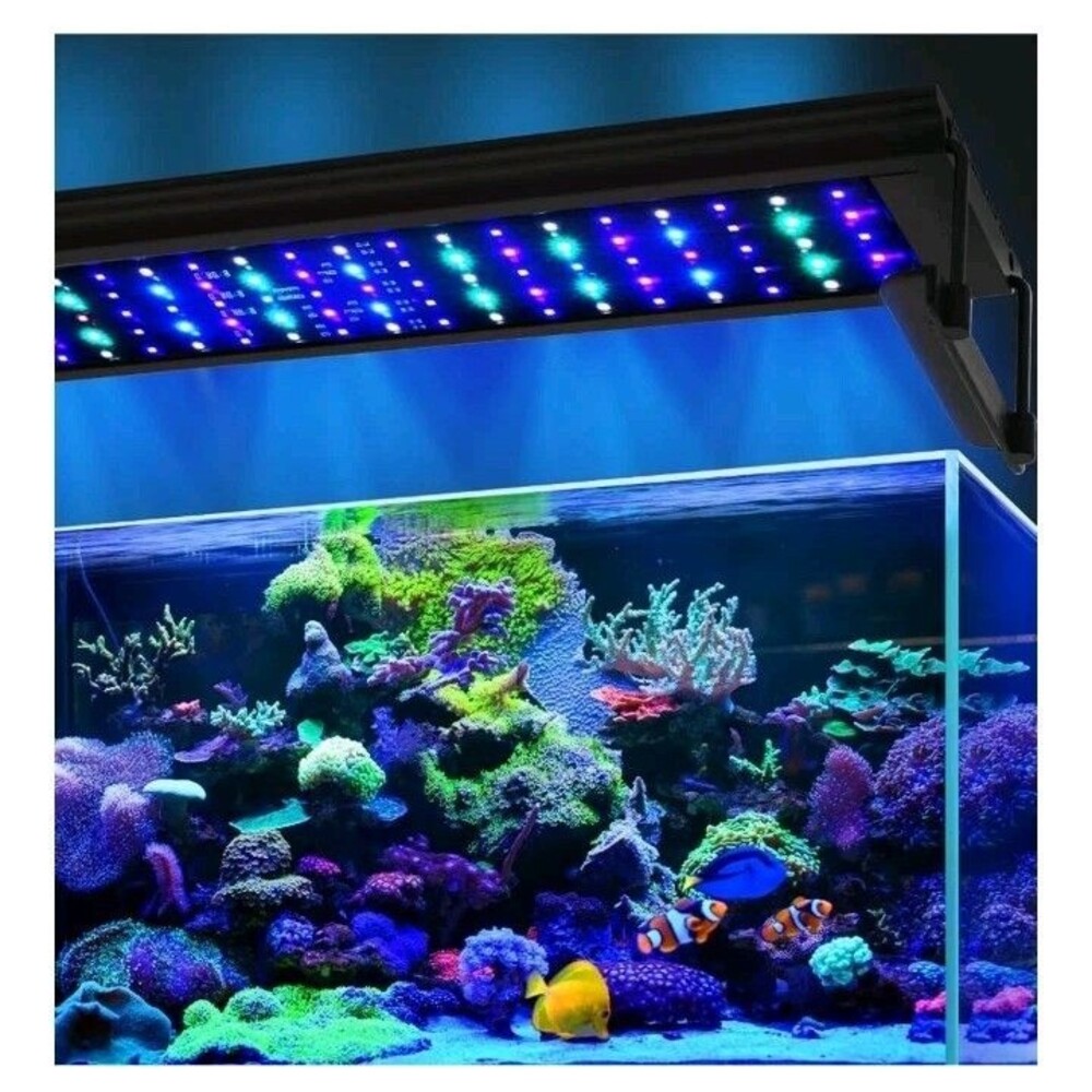72W LED Saltwater Aquarium Light, 35 - 42 Inch Full Spectrum ( Unused) READ